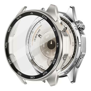 �y���������zTOORQR For �t�@�[�E�F�C HUAWEI WATCH GT 4 46mm�Ή� �P�[�X HUAWEI WATCH GT 4 �J�o�[�E�H�b�`�P�[�X �����K���X ��̌^ �ϏՌ� PC�f�ޒ����^ ���h�~ �S�ʕی� �w��h�~ ��U�h�~ �����x ����