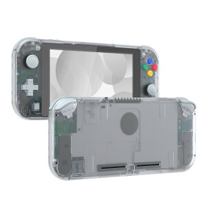 �y���������zeXtremeRate switch lite�ɑΉ��p�N���A�f�ނ�DIY�݊�����P�[�X�V�F���A�C�V��switch���C�g�R���g���[���[�C���L�b�g�n�E�W���O/�X�N���[���t�B�����t���Aswitch���C�g�ɑΉ��p�J�X�^