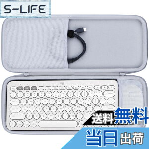 �y���������zLebakort���[�P�[�X�ƌ݊����̂���Logicool���W�N�[��PEBBLE KEYS 2 K380sGR ���C�����X�L�[�{�[�h + PEBBLE MOUSE2 M350sGR���C�����X�}�E�X �Z�b�g �F�F�z���C�g