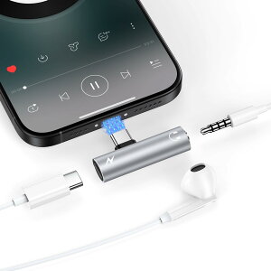 �y���������zANNIBER 2in1 �^�C�vC �C���z���W���b�N 1��2�� �V�^�A�_�v�^ iPhone17 �[�d���Ȃ���C���z�� �����ϊ��A�_�v�^ PD60W�}���[�d usb-c �ϊ� �C���z���W���b�N Type C to 3.5mm �A�_�v�^ �ʘb/��