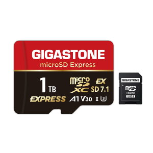 �y���������zGIGASTONE �}�C�N��sd�J�[�h 1TB-14-1 Core Group �T�C�Y�F1TB microSD Express 1���Z�b�g