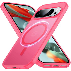 �y���������zFNDMIL Google Pixel Series �p �J�o�[ Mag-Safe�Ή� ���^ �F�F���[�Y�s���N [Magsafe�Ή�]�A�T�C�Y�FGoogle Pixel 9 Pro XL