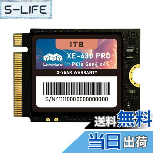 �y���������zLinkMore Gen4 PCIe 4.0 NVMe SSD �F�FM.2 2230 Gen4 PRO�A�T�C�Y�F1TB