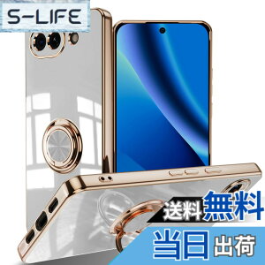�y���������zLuFiYa �P�[�X �����O�t�� �J�o�[ TPU�f�� �X�^���h�@ �X�}�z�P�[�X �y�� �ϏՌ� ���� �C�菝�h�~ �����h�~ �ԍڃz���_�[ 360°��] �P�[�X �F�F�z���C�g�A�T�C�Y�FGoogle Pixel 10a 5G