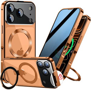 �y���������z�y�`����j��I360°�[���}�C���X�^���h�I�zRosycover iPhone 12/12 Pro �p �P�[�X Magsafe �Ή� [��_��]�X�^���h�E������萫][�ɓ����E���������Ҍ�]�}�O�Z�[�t ���C�����X�[�d�Ή� �A