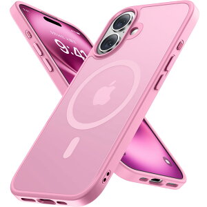 �y���������zMiracase (�~���P�[�X) iPhone �P�[�X MagSafe�Ή� �X�����t�H���P�[�X �F�F�s���N�A�T�C�Y�FiPhone 16