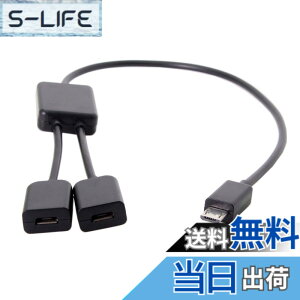 �y���������zchenyang USB C OTG Cable,USB Type C 1 Male to 2 Female Dual Ports Hub Cable for Laptop PC & Mouse & Flash Disk �F�FMicro USB 1 to 2