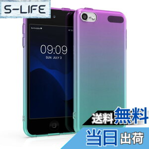 �y���������zkwmobile Apple iPod Touch 6G / 7G (6��ځE7���)�Ή� �P�[�X - TPU�V���R�� �ϏՌ� �\�t�g �J�o�[ �ی� �c�[�g�[���f�U�C�� �F�Fvioleta / azul / transparente