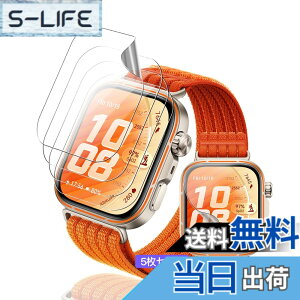 �y���������z�p �K���X�t�B���� + �J�����t�B���� �t�� �K���X �ϏՌ� �d�x9H �S�ʕی� �ȒP�\��t�� �F�F�N���A�A�T�C�Y�F�Ή� HUAWEI WATCH FIT 5 Pro
