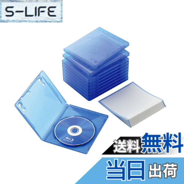 【送料無料】エレコム CCD-BLU 色：クリアブルー、サイズ：1枚収納x10個セット