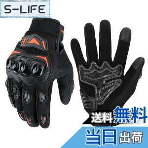 �y���������zKEMIMOTO �o�C�N �O���[�u �� ���b�V�� �ʋC �y�� �X�}�z�Ή� �ėp�O���[�u �I�[�g�o�C��� ����~�� �ϏՌ� �v���e�N�g �t�ďH KM402 �F�F�I�����W�A�T�C�Y�FXL