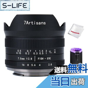 �y���������z7artisans 7.5mm F2.8 II ���჌���Y �T�C�Y�F�\�j�[E