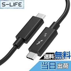 �y���������zUSB-C Thunderbolt 5 �P�[�u�� POTRRCIUSUER �T���_�[�{���g5 80Gbps �o�����f�[�^�]�� 240W PD�Ή� 8K/60Hz [Thuderbolt 4 / Thunderbolt 3, USB4 �݊�] �X�}�[�g�t�H���E�^�u���b�g�E�Q�[���@�̃^�C�vc�@