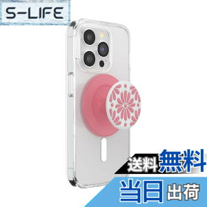 �y���������zPopSockets ���E���h�d�b�O���b�v MagSafe�Ή� �A�_�v�^�[�����O�t�� �d�b�z���_�[ ���C�����X�[�d�Ή� - �F�F���o���p�e�B�A�T�C�Y�FOne Size