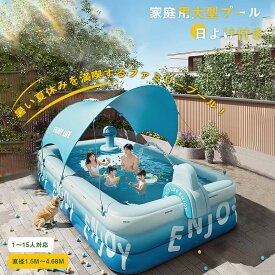＼在庫一掃限定25%OFF／プール 大型 空気入れ ビニールプール 滑り台 プール 大型プール 水鉄砲 滑り台 プール 折りたたみ 水遊び ファミリープール 120〜468cm 1〜15人用 大人用 大型 子供用 電動ポンプ 庭ベランダ ガレージ 充気式プール 大型庭院プール 滑り台付き