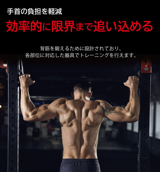 楽天市場】バックマッスルグリップ(5種)送料無料 筋トレ トレーニング 