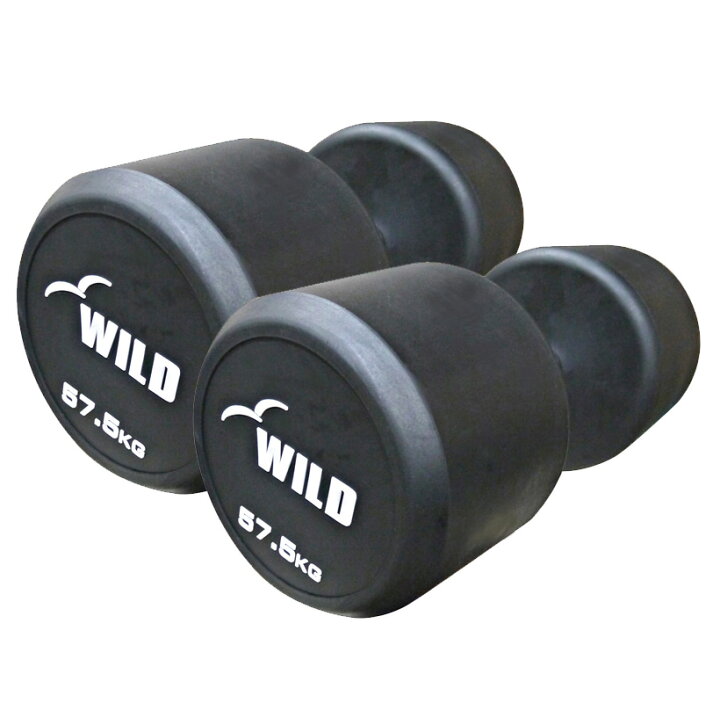 楽天市場】[WILD FIT Premium] 固定式ダンベル 57.5kg WF 2本セット 