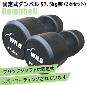 [WILD FIT Premium] �Œ莮�_���x�� 57.5kg WF 2�{�Z�b�g�������� �W�� �_���x�� �E�G�C�g �؃g�� �g���[�j���O ���� �x���`�v���X �W�� �S�A���C