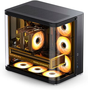 PC�P�[�X JONSBO TK-2 �f���A���T�[�t�F�X���� ATX�Q�[���V���[�V �u���b�N