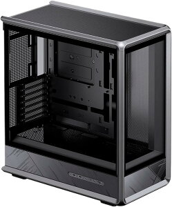PC�P�[�X JONSBO - D401 �u���b�N ATX �Q�[�~���O PC �P�[�X�ASeaview �����K���X�T�C�h�A�f���A�� 360 ���� DIY �V���[�V�ɑΉ�