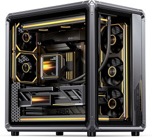 PC�P�[�X JONSBO X400 �O���[ ATX PC�P�[�X�A�w�ʐڑ��f�X�N�g�b�v�P�[�X�AMB�⏕��C�U����p�V�X�e���AE�X�|�[�c�A�V�X�^���g�A3��SP 360 AIO�ASP 427mm GPU�AATX180mm�A�݊���/���M�A�O���[