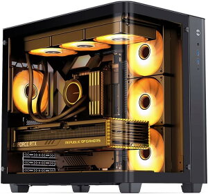 PC�P�[�X JONSBO TK-3 �f���A���T�[�t�F�X���� ATX�Q�[���V���[�V