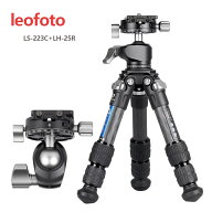 当時発送【並行輸入品】レオフォト(Leofoto) LS-223C+LH-25R レベリング搭載 カーボン三脚　カーボン三脚…
