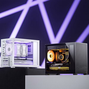 JONSBO D32 STD Micro-ATX PC�P�[�X�A�݊����̍����~�j�f�X�N�g�b�v�P�[�X�AMATX�o�b�N�R�l�N�g/BTF MB�A365mm GPU/240AIO/163mm�G�A�N�[���[�AATX/SFX-L/SFX PSU�AUSB3.2 PC�Q�[��