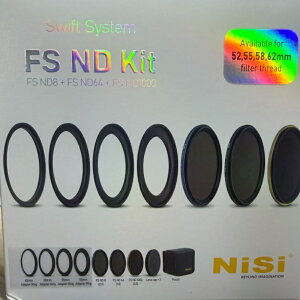 �y���s�A���i�zNiSi SWIFT FS ND�L�b�g(8+64+1000) 52-62mm�@ND8�AND64�AND1000 ��3��ނ�ND�t�B���^�[ �A�_�v�^�[�����O �t�B���^�[�P�[�X�Z�b�g