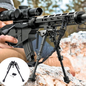 ���������@�o�C�|�b�h �^�N�e�B�J���o�g���o�C�|�b�h 20mm���[���Ή� 6-9 �C���`�L�k �n���X�^�C�v QD Bipod �܂肽���� ���[���}�E���g�t�� vsr l96 M4�ȂǂɑΉ� AC20240222