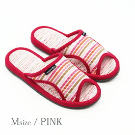 【1,430→1,001円 期間限定★】Air～passlipper マルチボーダーエアパスインソールM・Lサイズスリッパ 通気性抜群 三次元立体構造のクッション性に優れたメッシュ素材 スリッパ室内履き 夏 夏用 オクムラ むれない