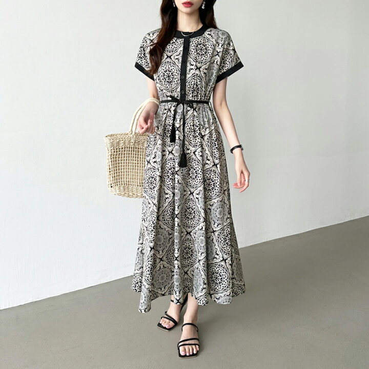 楽天市場】【3/29！クーポンで2,980円】 ワンピース ロングワンピース 