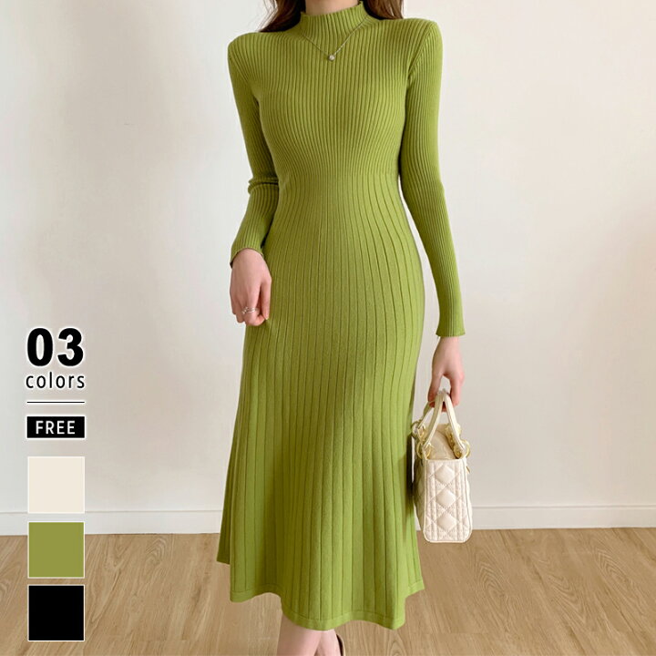 楽天市場】【3/30！クーポンで3,810円】 ニットワンピース ワンピース 