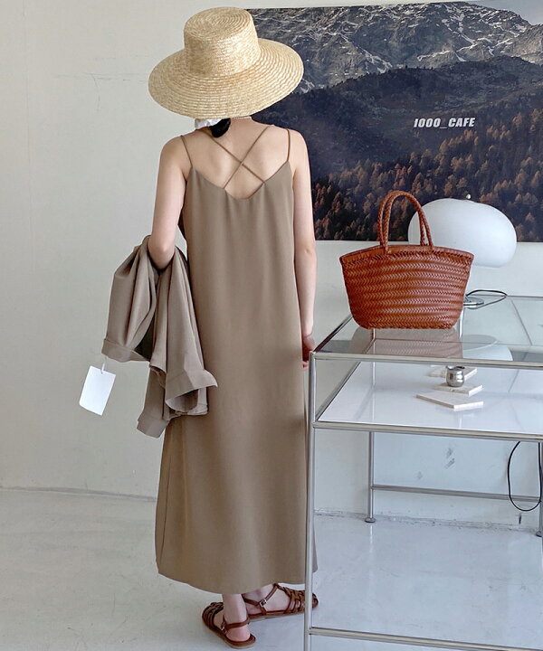 楽天市場】【4/15！クーポンで2,620円】 ワンピース キャミワンピース  