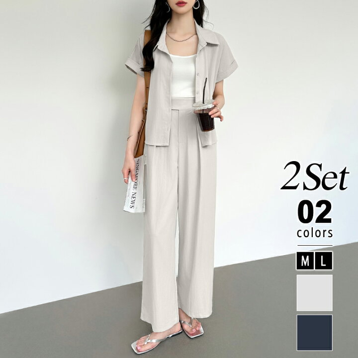 楽天市場】【8/11！クーポンで4,360円】 セットアップ レディース 