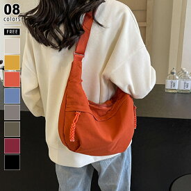 【11/8！クーポンで1,930円】 ショルダーバッグ レディース ハーフムーン バッグ 斜めがけバッグ 斜めがけ 大人 軽量 コンパクト 軽い ボディバッグ ハーフムーンバッグ 三日月 ショルダー 斜め掛け 肩掛け ポケット ファスナー 斜め掛けショルダーバッグ cocomomo