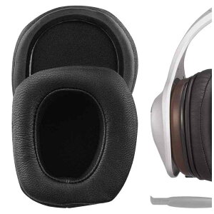 Geekria �C���[�p�b�h Elite �݊��� �p�b�h �f�m�� DENONs AH-D600, AH-D7100 �w�b�h�z���ɑΉ� �p�b�h �C���[/�C���[�J�b�v (�V�[�v�X�L��/�u���b�N)