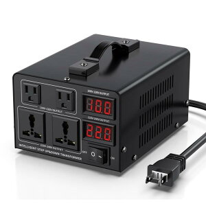 JARXIOKE �ψ��� �A�b�v�g�����X �_�E���g�����X �C�O�d�C���i����{�Ŏg�p 100V����220V �~��/���������g�p�\ �d���ϊ��� �C�O���s�p