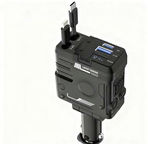 kkek ԍڏ[d 4in1  [d [\PbgUSB 莮 69W VK[\Pbg USB C^Cv }[d PD/QC3.0/PPSΉ 80cm܂Ƃ[dP[u ΕMtgJ[`[W[ J[pi ֗O