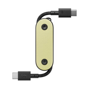 Native Union Pocket Cable 60W ? �����҂ݍ��� USB-C to USB-C �|�[�^�u���[�d�P�[�u��