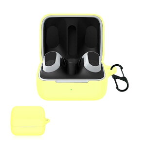 For INZONE Buds: WF-G700N �P�[�X �V���R�� ��p ���[�J�o�[ �S�ʕی� �[�d�֗� �J���r�i �����h�~ ����~�� AUDASO �y�� �L�Y�h�~ �X���� ���^ ���s �ϏՌ� �h�o �ی�P�[�X