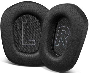 SOULWIT イヤーパッド イヤークッション for Logicool G733 G535 G335 Lightspeed Wireless ゲーミングヘッドセット 用 交換パッド 丈夫なメッシュ生地 ヘッドパッド ノイズアイソレーションフォーム