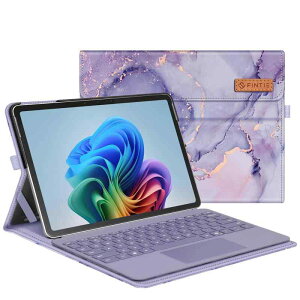 Fintie Microsoft Surface Pro 12 �P�[�X �J�o�[ 2025�N���f�� �^�u���b�g�P�[�X �S�ʕی� ���^ �X�^���h�@�\ �}���`���p PU ���U�[ �|�P�b�g�t�� �y���z���_�[�t�� ���[��