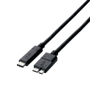 �G���R�� USB�P�[�u�� Type C (USB C to Micro B) 15W