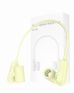 首掛け扇風機 ネックファン【7m/s業界N0.1風量×アウトドア専用】 2025 超軽量 高速ドローンモーター 360度送風角度調節 両手解放 巻き込み防止 Type-C充電式 ネッククーラー 熱中症対策 万博暑