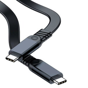 Type-C �P�[�u�� USB C to C�P�[�u�� USB 3.2(Gen2) 10Gbps�����f�[�^�]�� PD�Ή� 60W�}���[�d PC�AMacBook Pro/Air�APhone�AGalaxy�AXperia�APixel���^�C�vC�@��Ή�