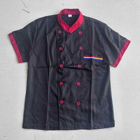 コックコート メンズ 通気性 半袖 長袖 夏 刺繍 厨房 作業服 レストラン 食堂 飲食店 透湿 速乾 軽量 快適 吸汗 綿 ポリエステル ユニフォーム 調理服 飲食業 大きいサイズ 体型カバー ゆったり 着痩せ 高級感 接触冷感 吸湿速乾 軽快