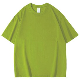 Tシャツ レディース 綿 無地 ドロップショルダー 半袖 マカロンカラー 春夏 ワークウェア トップス 普段使い 通勤用 吸湿速乾 高級感 ゆったり 大きいサイズ 体型カバー かわいい おしゃれ 伸縮性 ビッグシルエット アイボリー ピンク系 部屋着