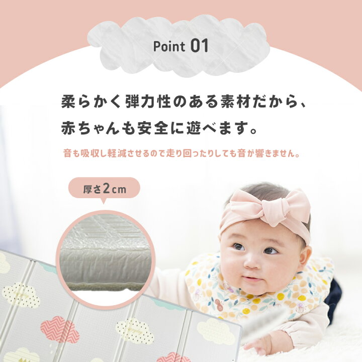 楽天市場 プレイマット 厚み2cm 0 180 2cm 厚手 折りたたみ ベビー おしゃれ 防水 床暖房対応 赤ちゃん ベビーマット ベビープレイマット Hugmuu ハグムー 持ち運び ケース付き 収納袋付き 大判 雲柄 くま柄 かわいい 男の子 女の子 1年保証 Vistar オンラインショップ