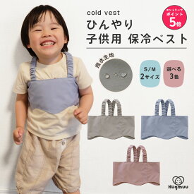 【店内全品エントリーでP5倍】保冷ベスト 子供用 冷却ベスト 赤ちゃん 熱冷ましベスト シート 保冷ジェル付き 熱中症対策グッズ 暑さ対策 発熱時対応 こもり熱 熱さまし ベビー キッズ 男の子 女の子 夏 外遊び ベビーカー おでかけ